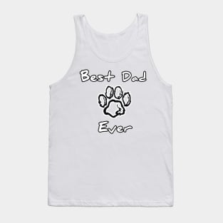 Best dad dog ever Tank Top